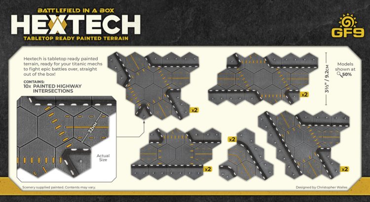 Add Highways To Your GF9 Hextech 6mm Terrain Collection – OnTableTop ...