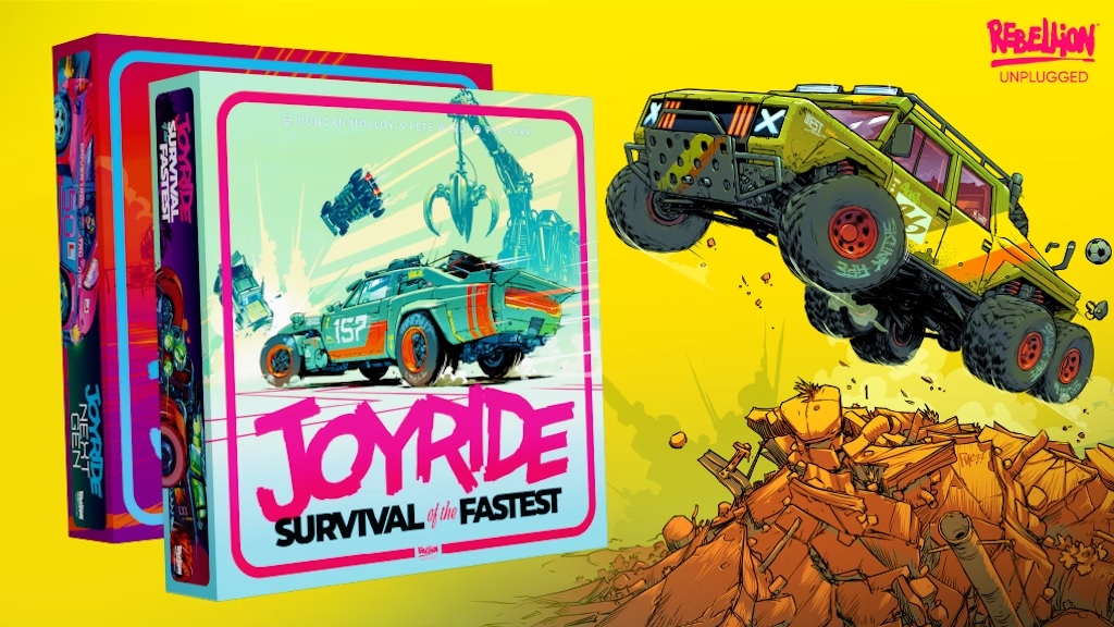 Joyride Survival Of The Fastest Kickstarter - Rebellion Unplugged