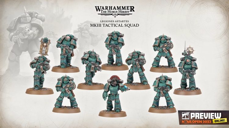 A Daemon Primarch + MKIII Space Marines For The Horus Heresy ...