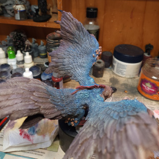 27 Aug 23: Further work on Phoenix Feathers
