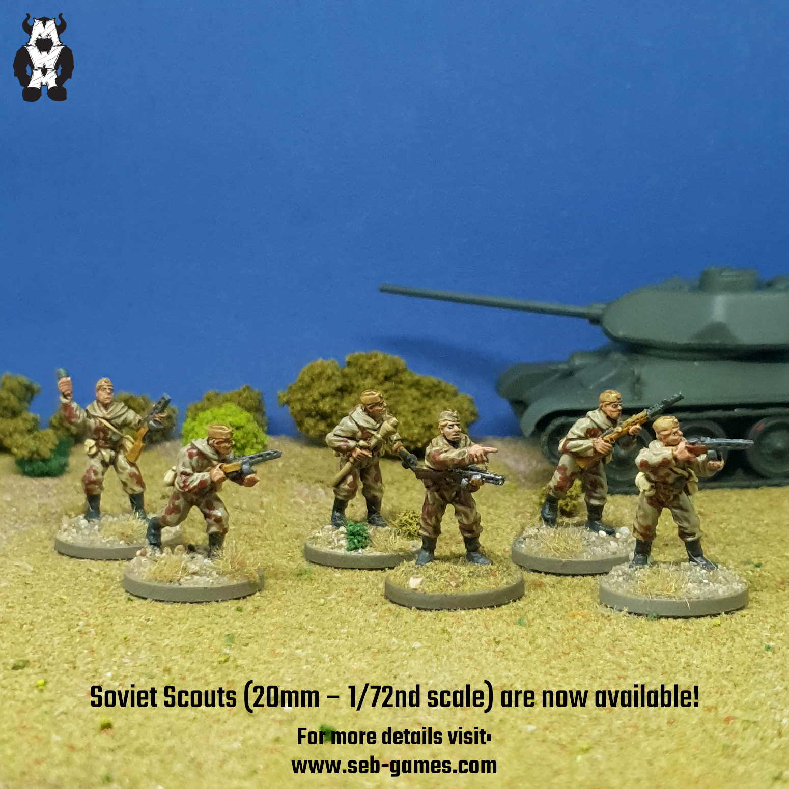 20mm Soviet Scouts - Seb Games