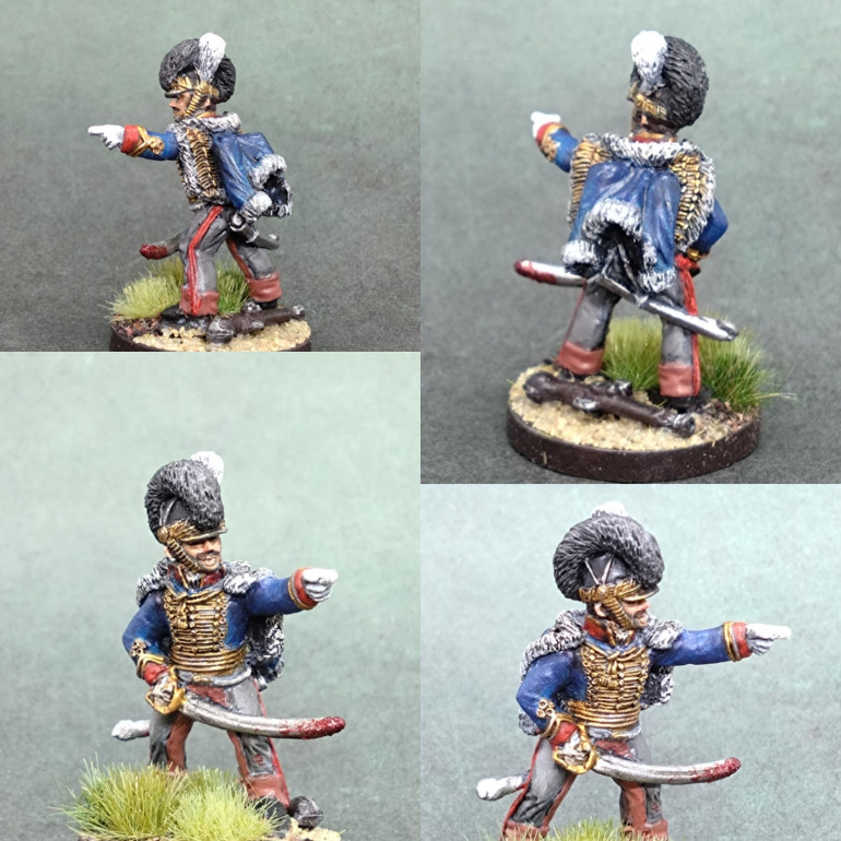With Anderson honourably discharged through medical issues I needed a replacement. In walks Gordon Peal, ringing the changes, an Artillerist no less. Surprisingly only 10pts to recruit just like Anderson, just a pistol and sword instead of a musket.