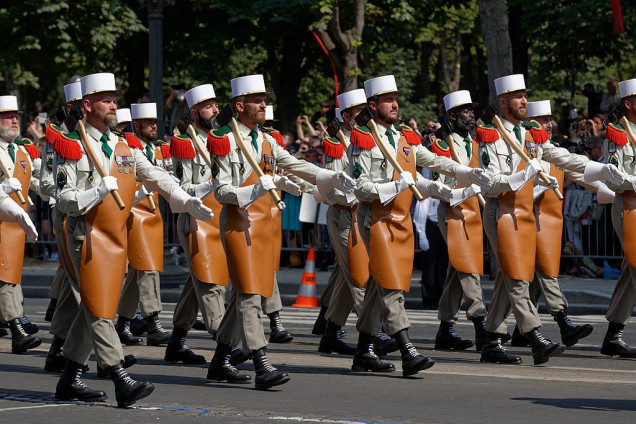 Sappers of the French Foreign Legion (courtesy of Wikimedia)