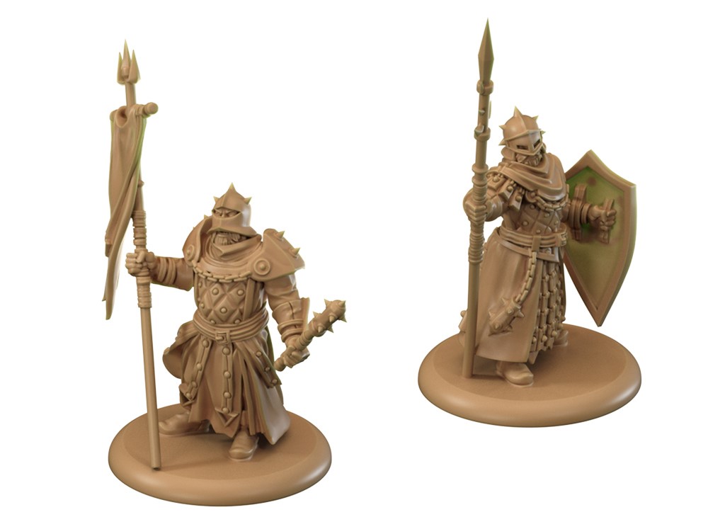 Dreadfort Spearmen Miniatures - A Song Of Ice & Fire The Miniatures Game