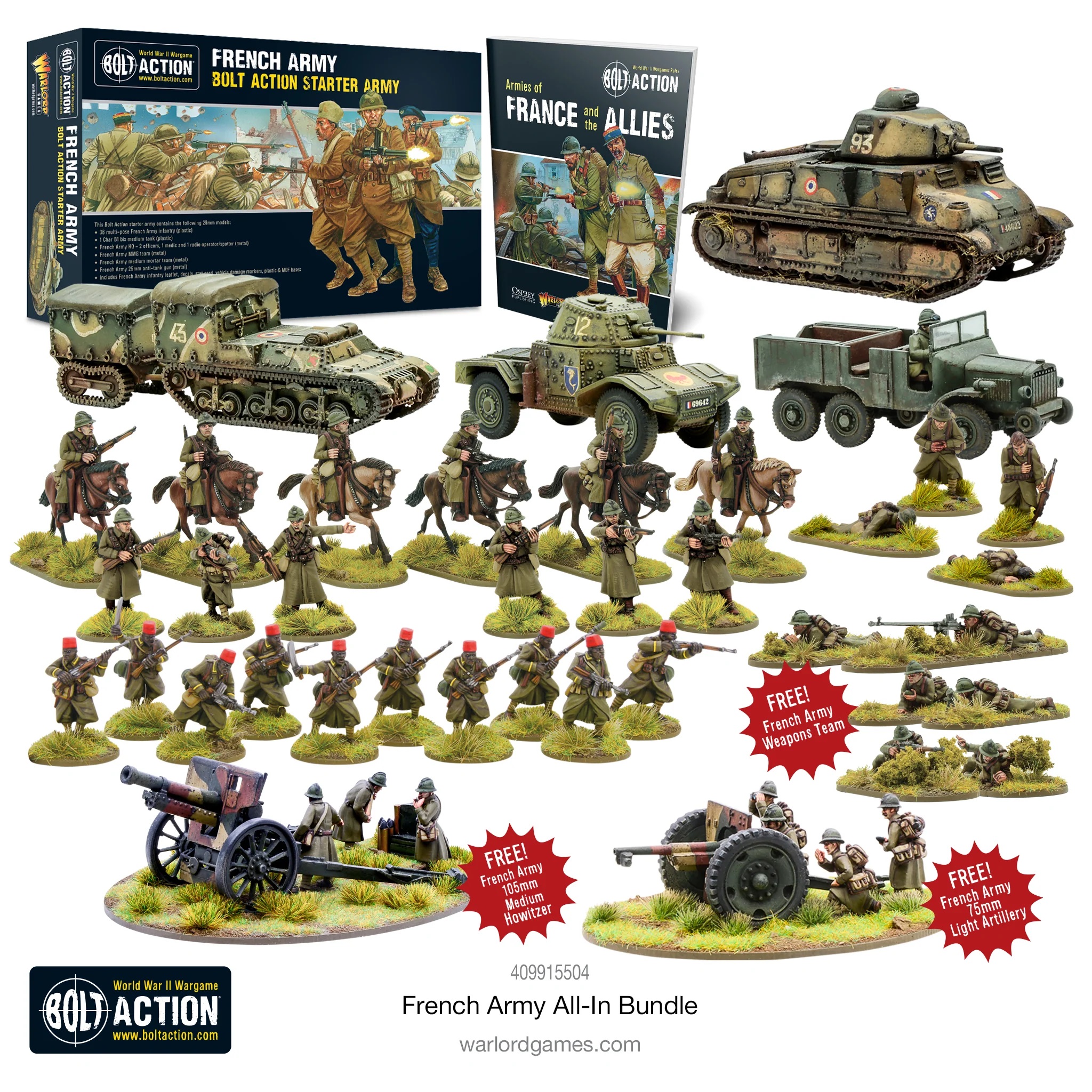 Grab A New Bolt Action French Army From Warlord Games – OnTableTop