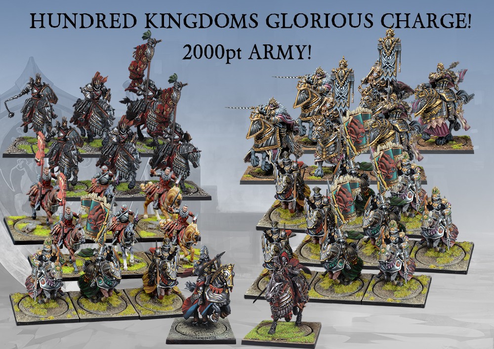 Hundred Kingdoms Glorious Charge Army - Conquest
