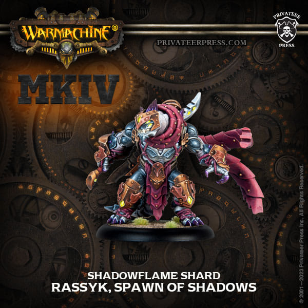 Rassyk Spawn Of Shadows - Warmachine