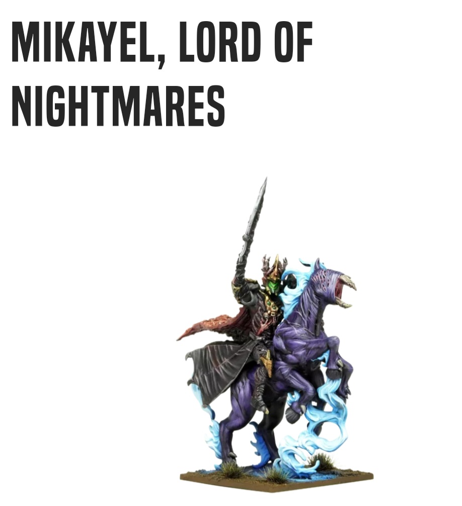 Mantic Games Mikayel Lord of Nightmares