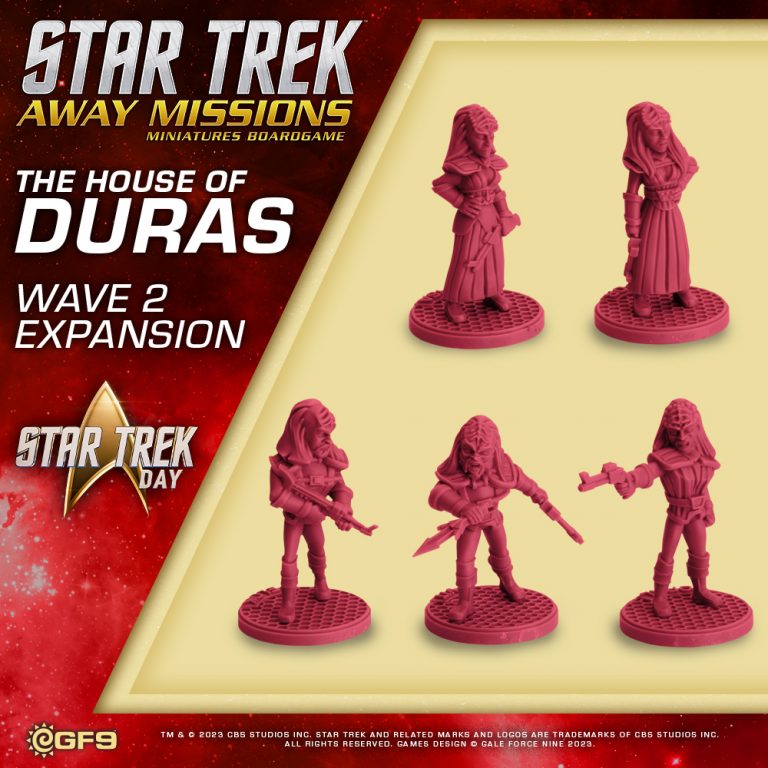 Star Trek Away Missions Previews Picard & The House Of Duras