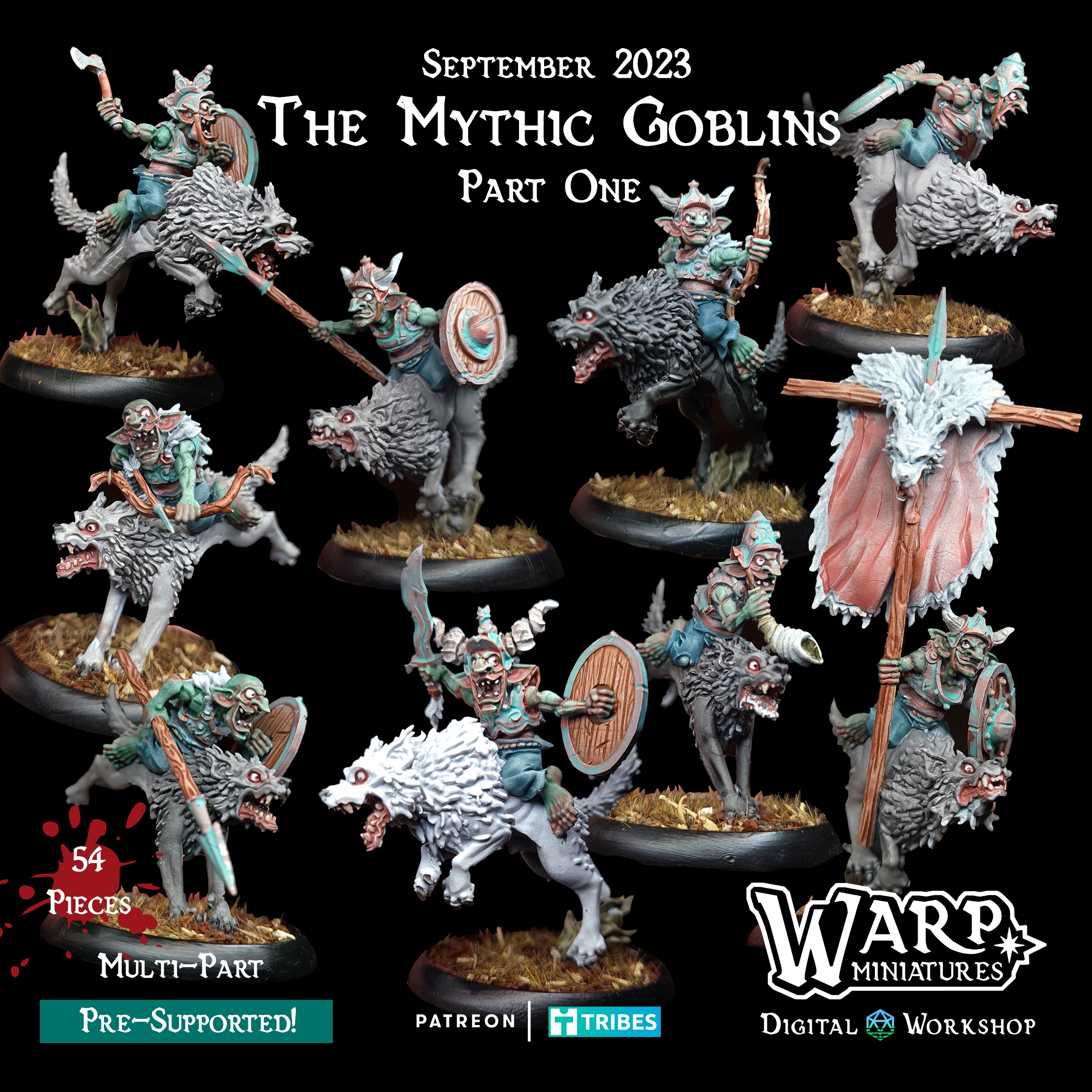 The Mythic Goblins - Warp Miniatures