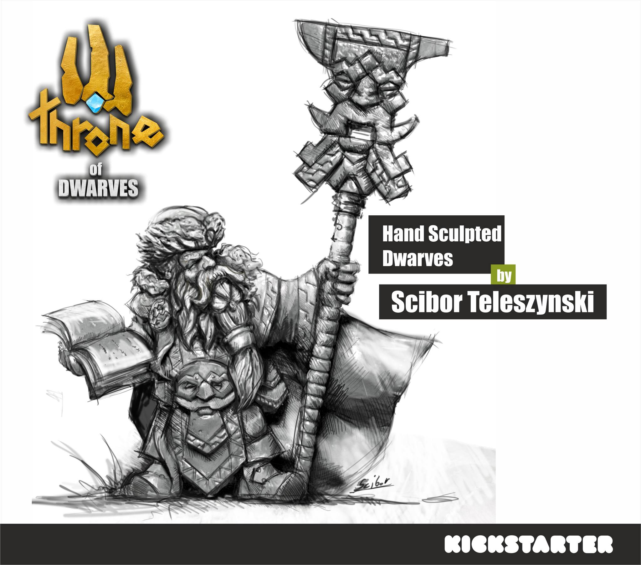 Throne Of Dwarves Kickstarter - Scibor Miniatures