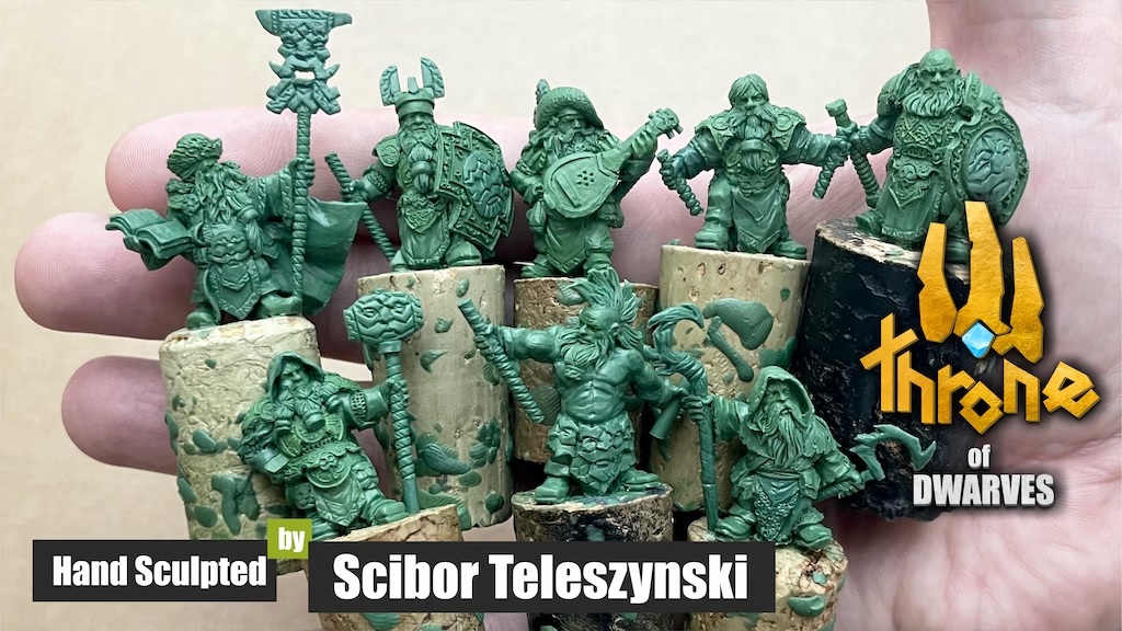 Throne Of Dwarves Miniatures - Scibor Miniatures