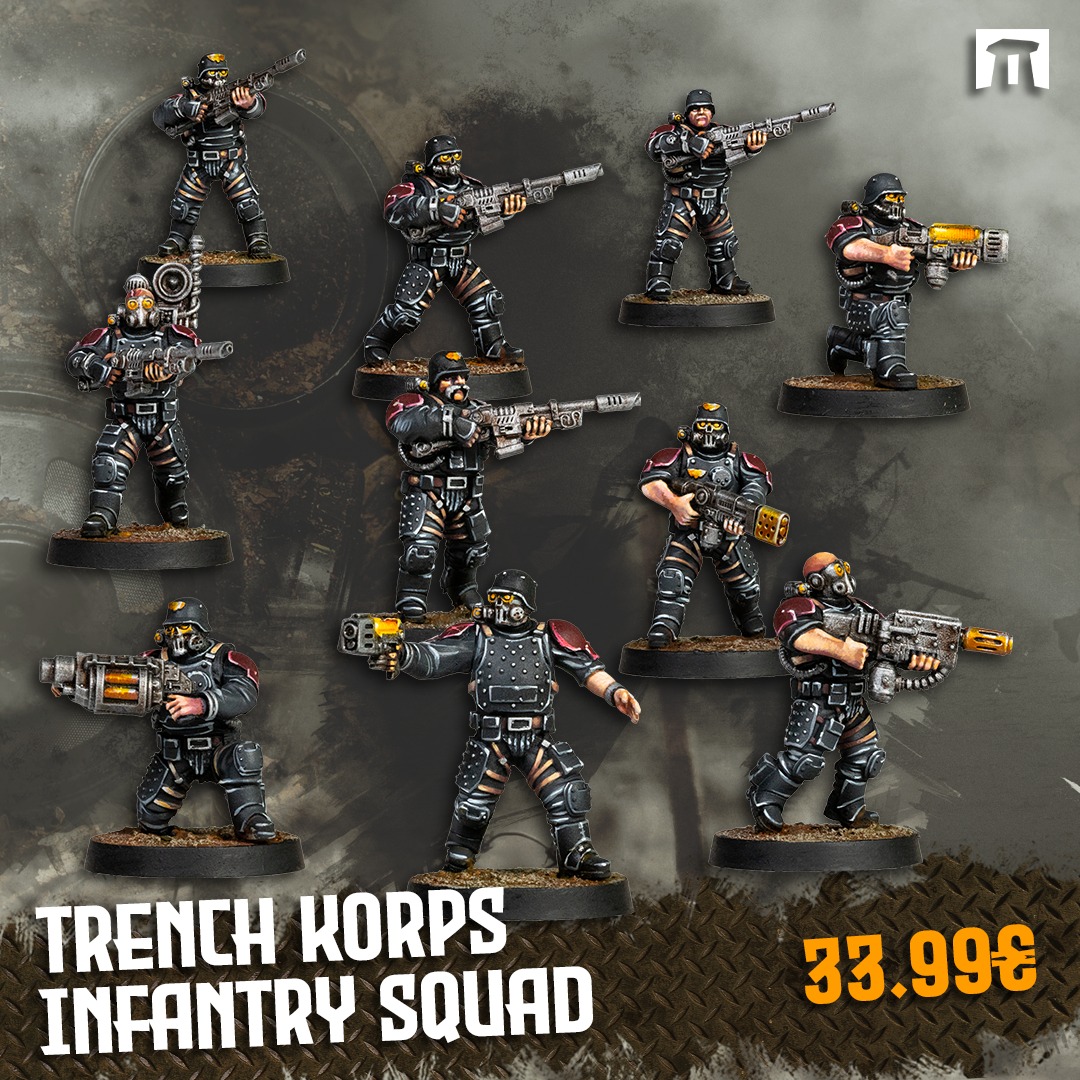 Trench Korps Infantry Squad - Kromlech