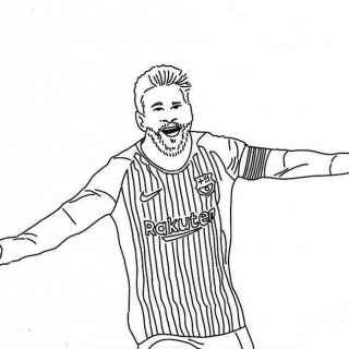 Why Lionel Messi Coloring Pages are Perfect for Kids?