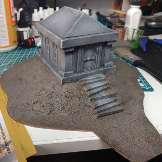 First time trying XPS foam for a graveyard terrain/dioriama I'm