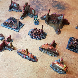 Terrain for the apocolypse - painting