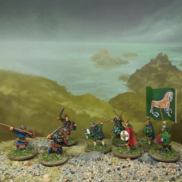 Wiglaf Miniatures and Jon Hodgson Backgrounds