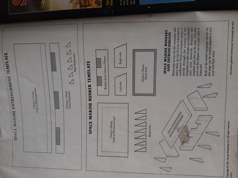 The plans from the White Dwarf