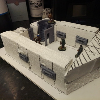 3D printed bits & ground floor