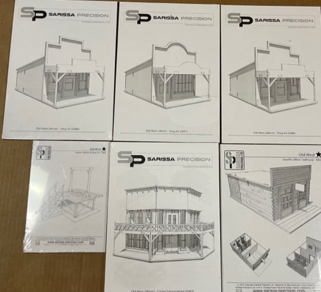 Sarissa Precision MDF kits.  