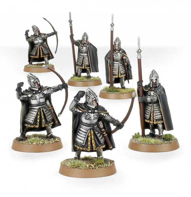 Here's what the Official GW Citadel Guard look like. The main features are the cloaks and yellow trim tunic.
