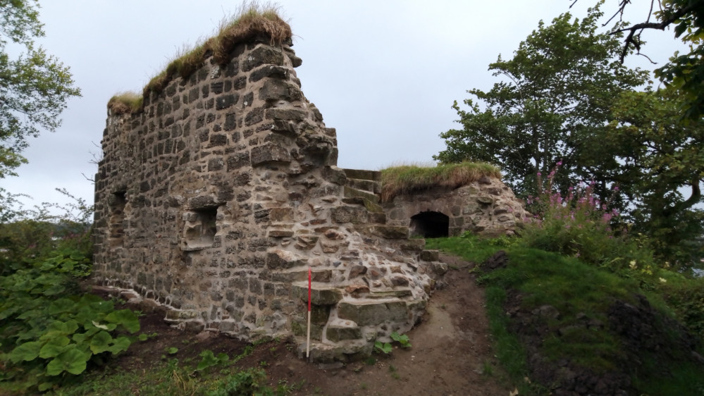 Peel Tower Reconstruction on Semple Loch, Scotland