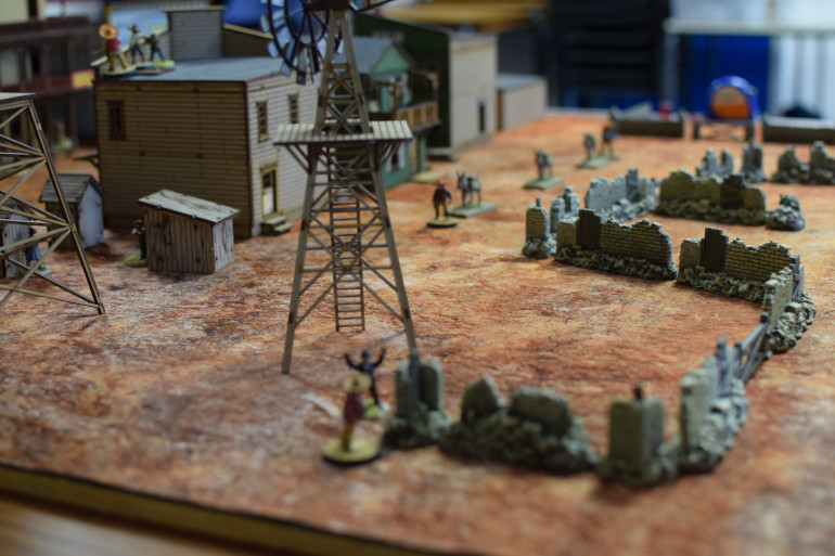 Had a game of Deadman's Hand at Kirriemuir Wargames Club