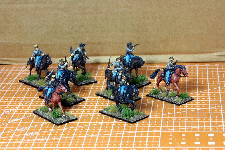 The First Confederate Cavalry Unit is Finished.
