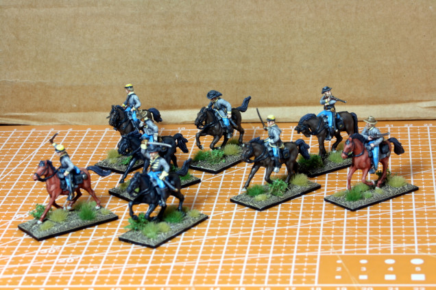 The First Confederate Cavalry Unit is Finished.