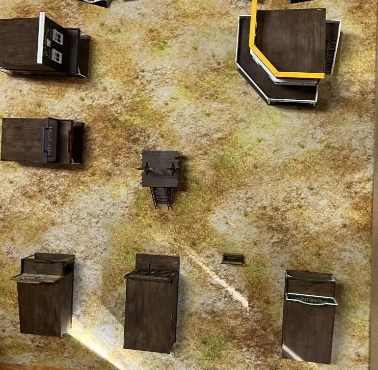 Our town is filling out nicely.