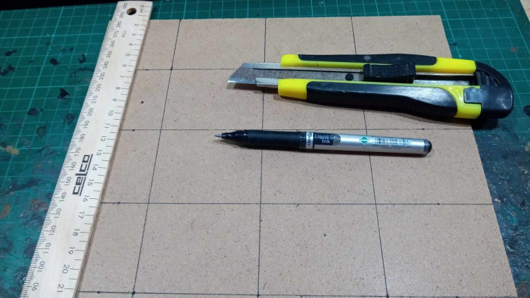 The Basics and Tools. The most you will need for this project are a sharp knife, a pen, a ruler and some PVA glue.