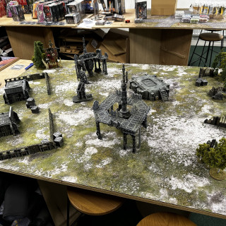 Making Your Terrain Grimdark! Building A True Wargamers Warhammer 40K Table! TerrainFest 2023 #3