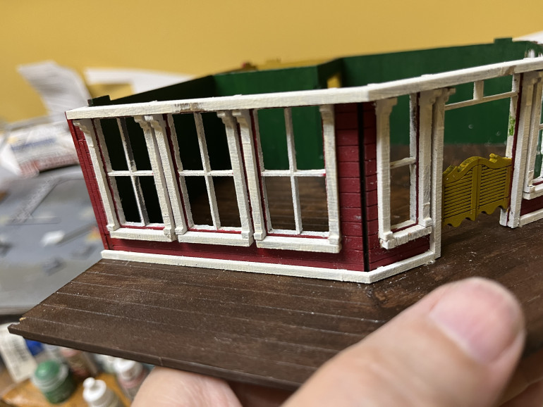 Windows all finished. I’ll need to do a few touch ups on the paint but the first floor is done.
