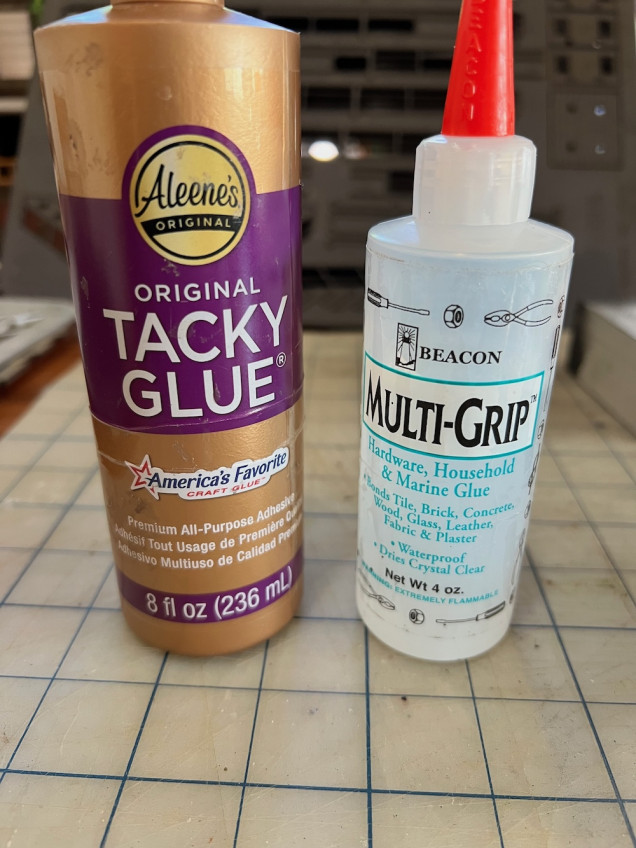 These are my Go To glues for these kits.