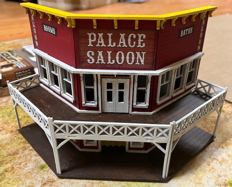 Mostly done. There are a few spots that need some touch ups.