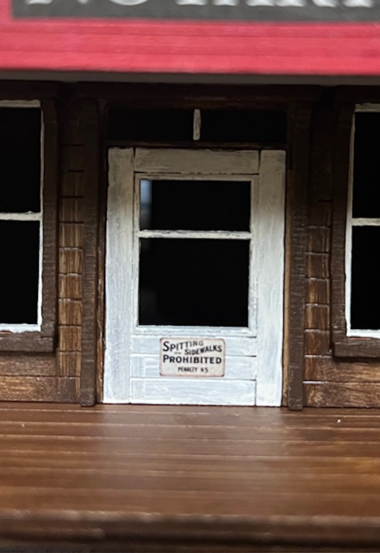 Apparently they’re serious about the spitting. This notice was at the post office.