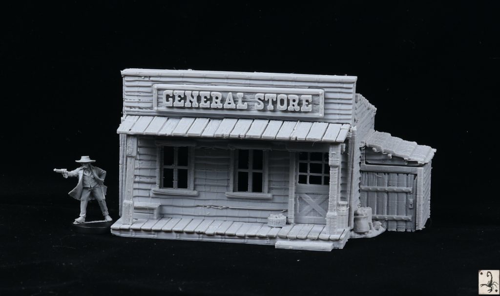 Black Scorpion Tease New 28mm 3D Printable Wild West Terrain ...