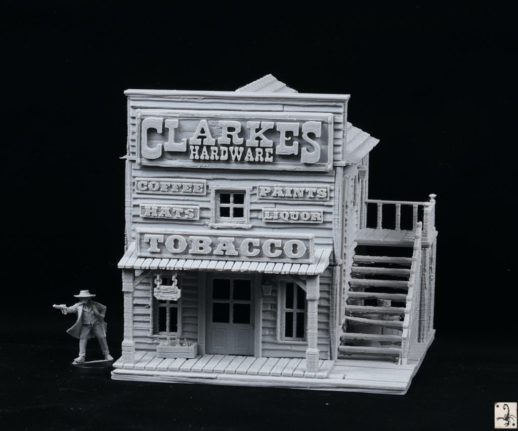 Black Scorpion Tease New 28mm 3D Printable Wild West Terrain ...