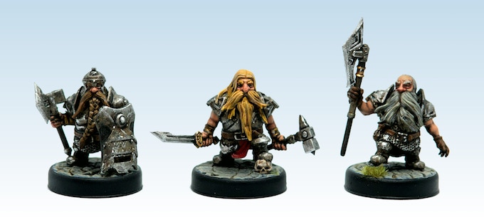 Ironthane Dwarves - Torch & Shield