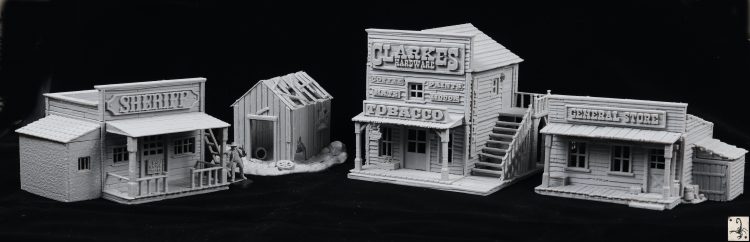 Black Scorpion Tease New 28mm 3D Printable Wild West Terrain ...