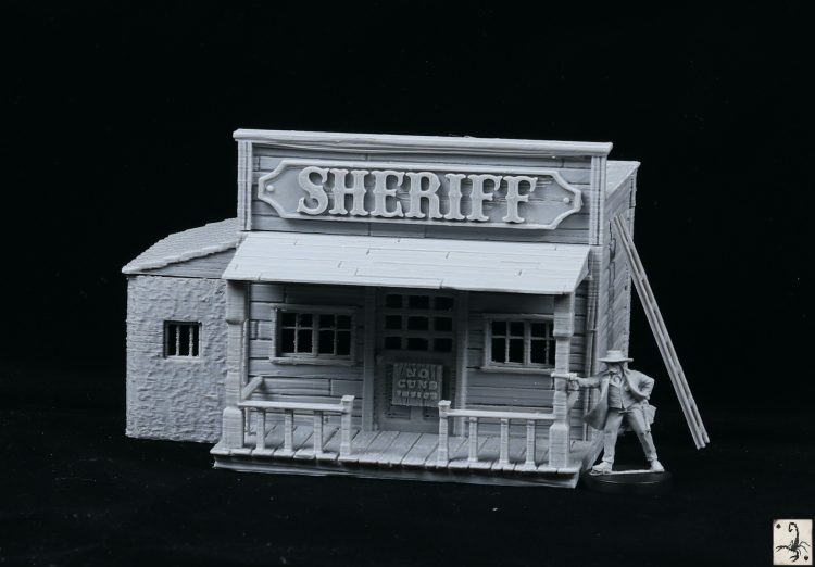 Black Scorpion Tease New 28mm 3D Printable Wild West Terrain ...
