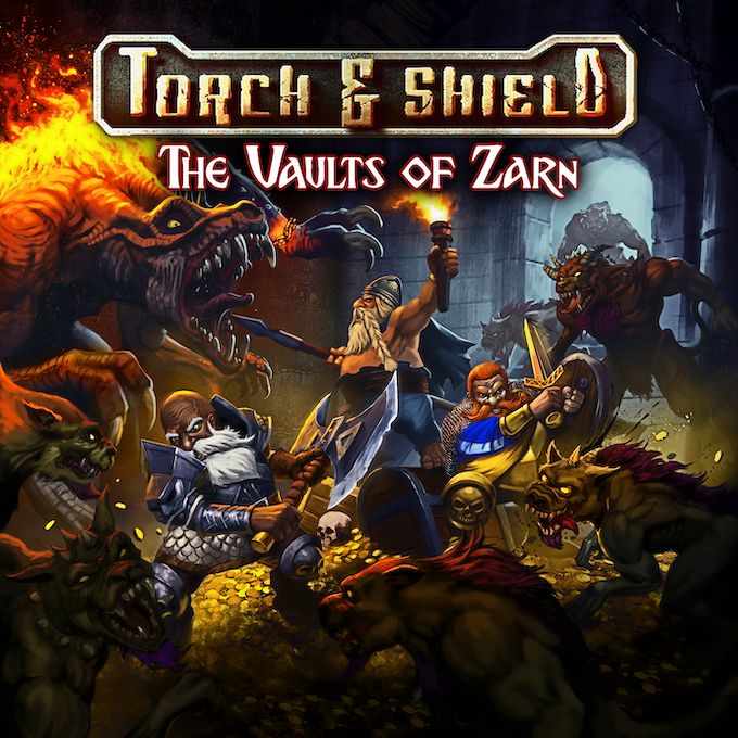 The Vaults Of Zarn - Torch & Shield