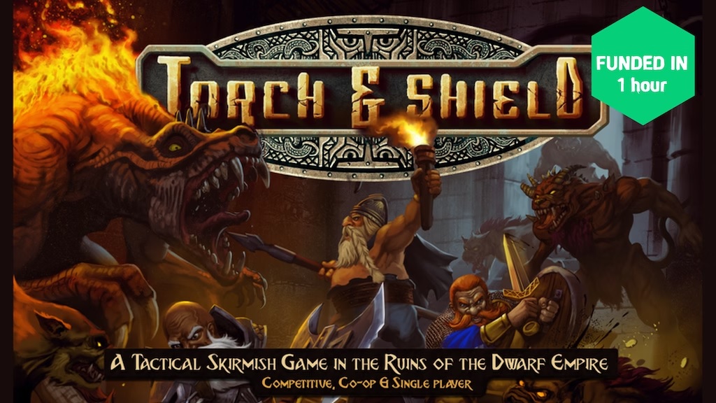 Torch & Shield Kickstarter - Grimskald