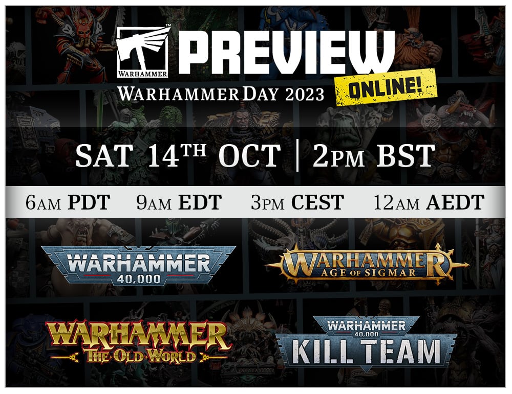 Warhammer Day Preview 2023