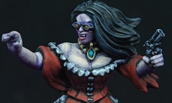 Figurines Wild West Vampire Hunters X7 - 32mm Non Peintes, Pour Wargames Deadlands, Garrison Miniatures