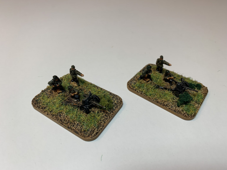 Pak 36 anti-tank guns