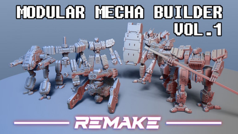Modular Mech Builder Vol.1 REMAKE