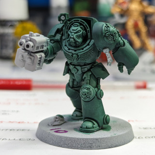 Painting the Space Marines