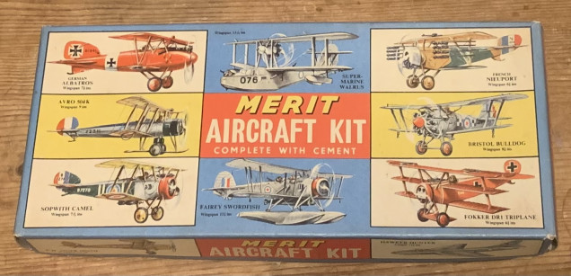 A model kit from 1957! And no… I’m not that ancient! 