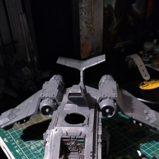 Start to build the Air wing part of my force, troop carrier.